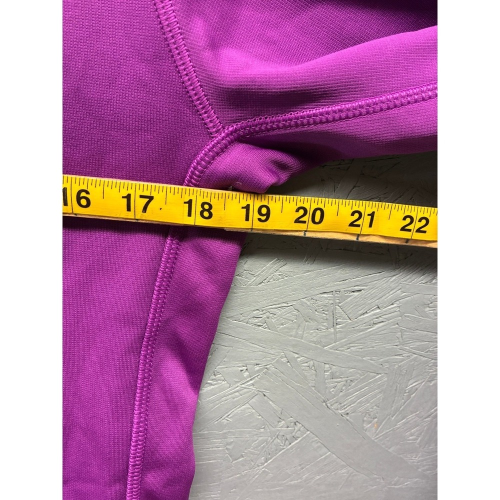 Nike Therma-FIT Graphic Hoodie Sweatshirt Womens S Purple Swoosh Activewear - Picture 6 of 10